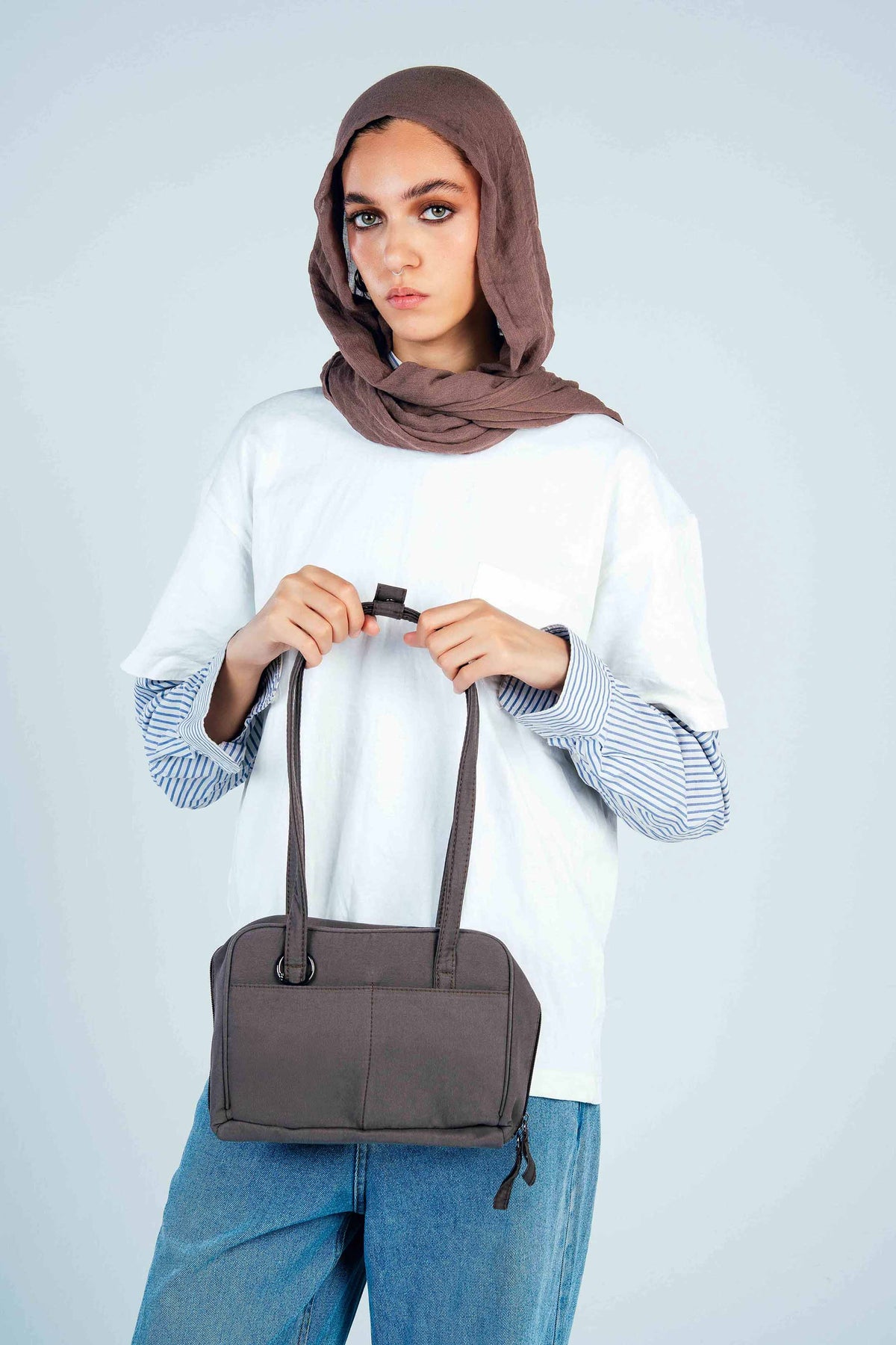 Brown Shoulder Bag