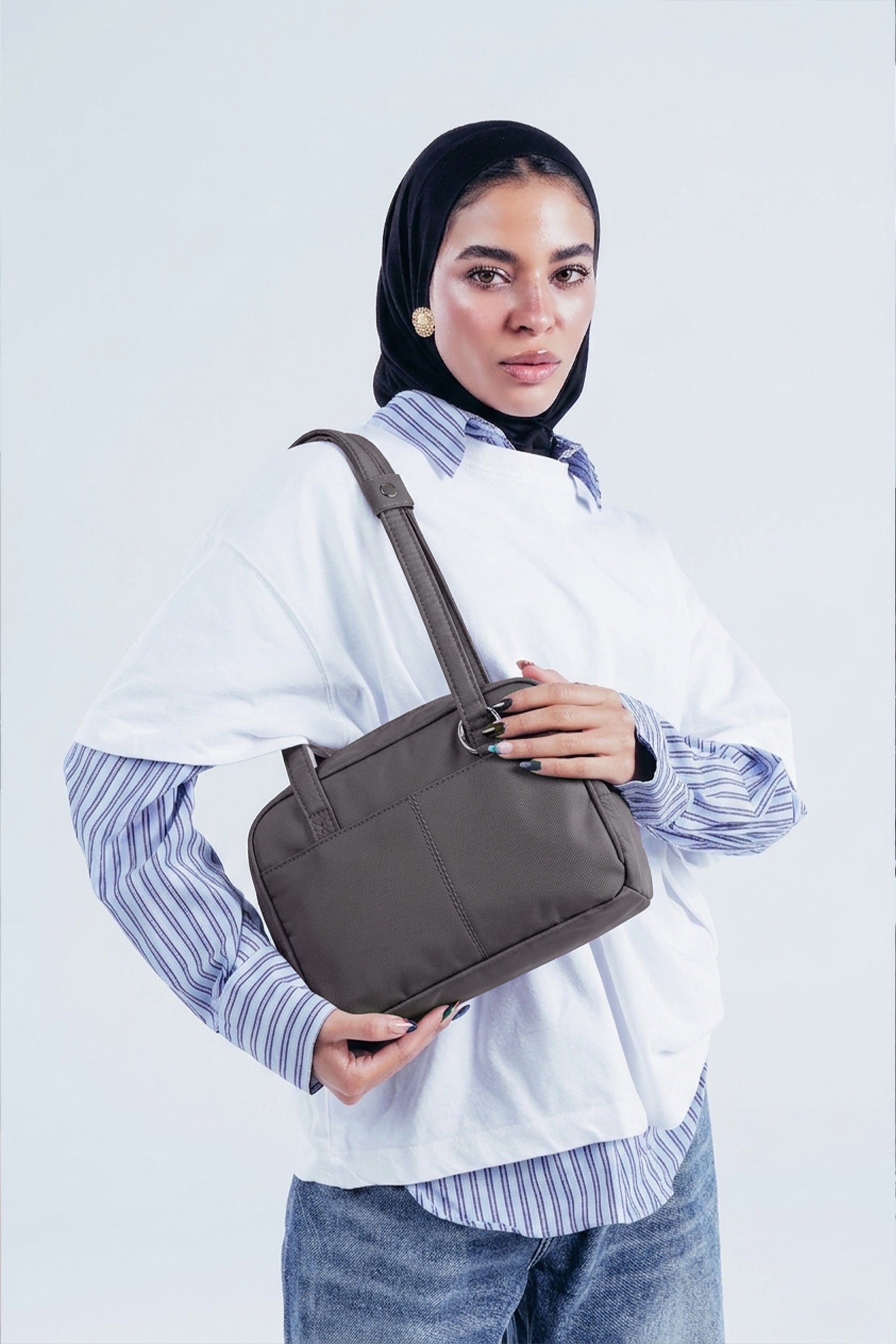 Brown Shoulder Bag