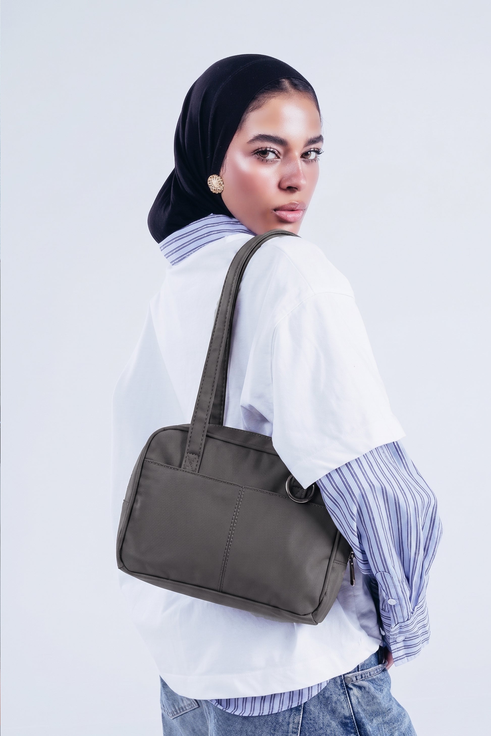 Brown Shoulder Bag