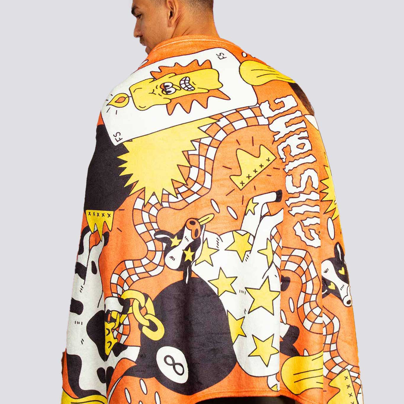 CASH COW THROW BLANKET