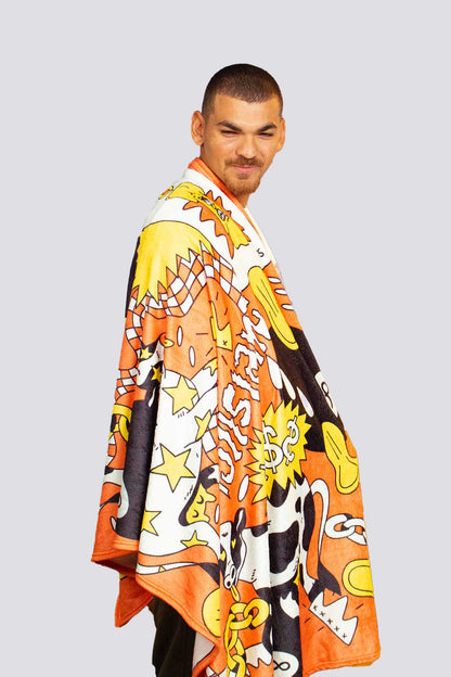 CASH COW THROW BLANKET