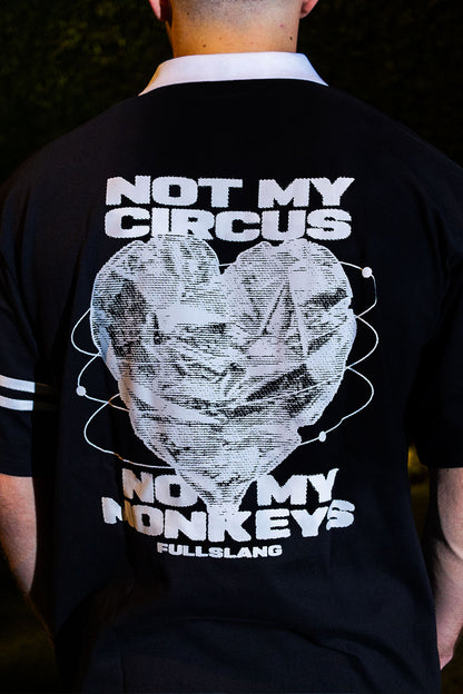Not My Circus Printed Polo
