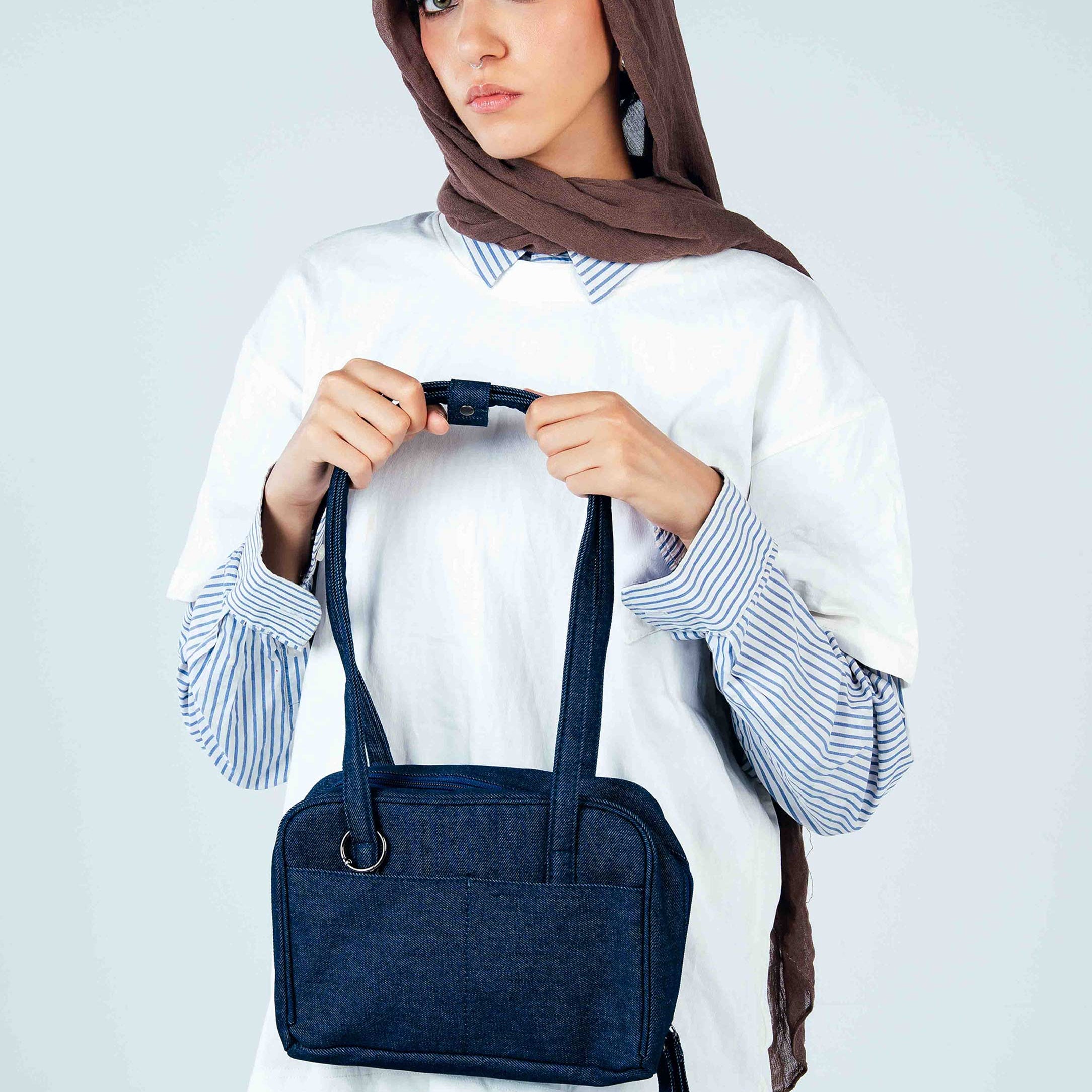 Denim Shoulder Bag