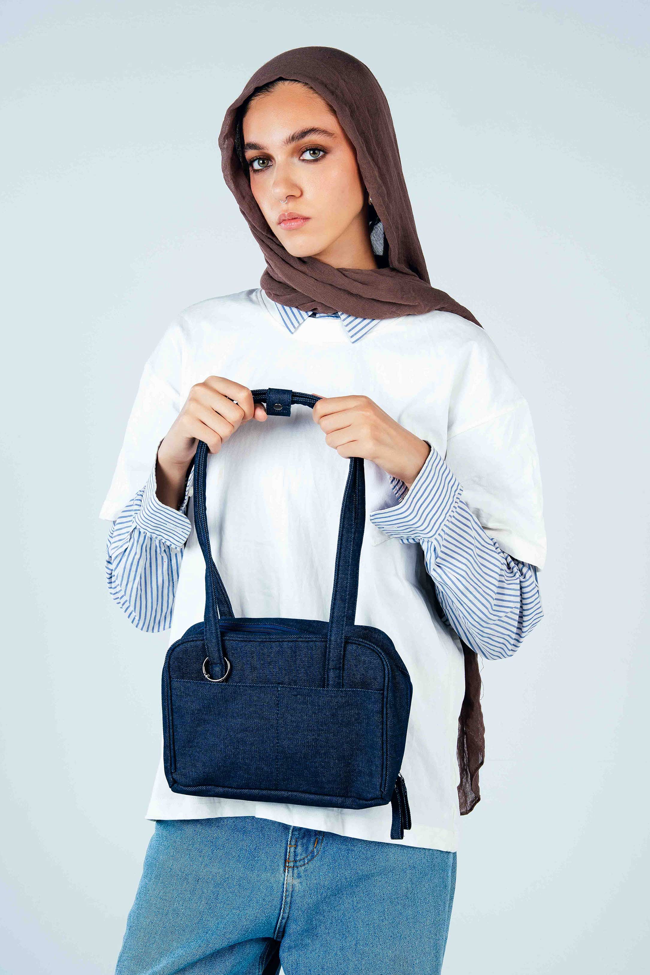 Denim Shoulder Bag