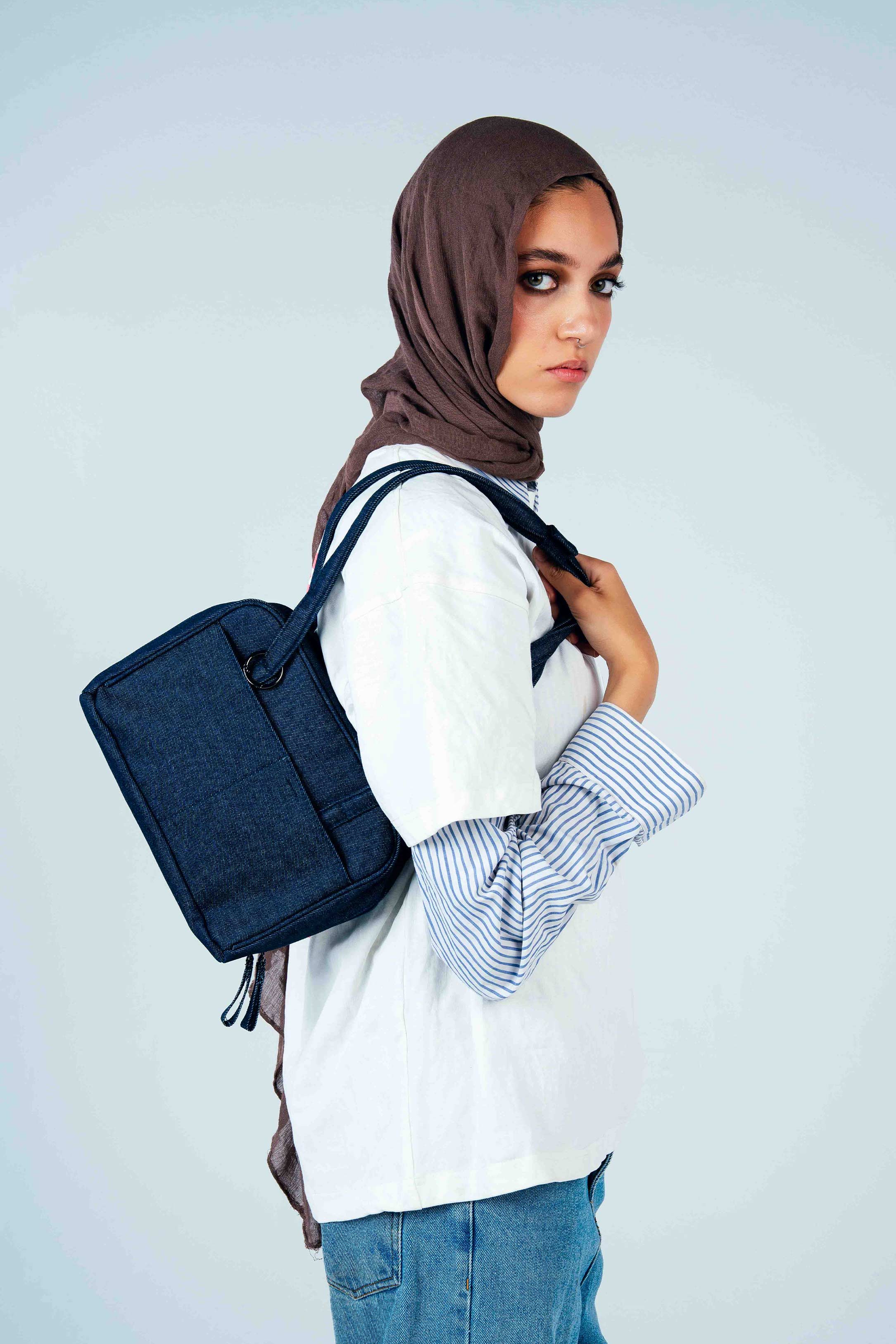 Denim Shoulder Bag