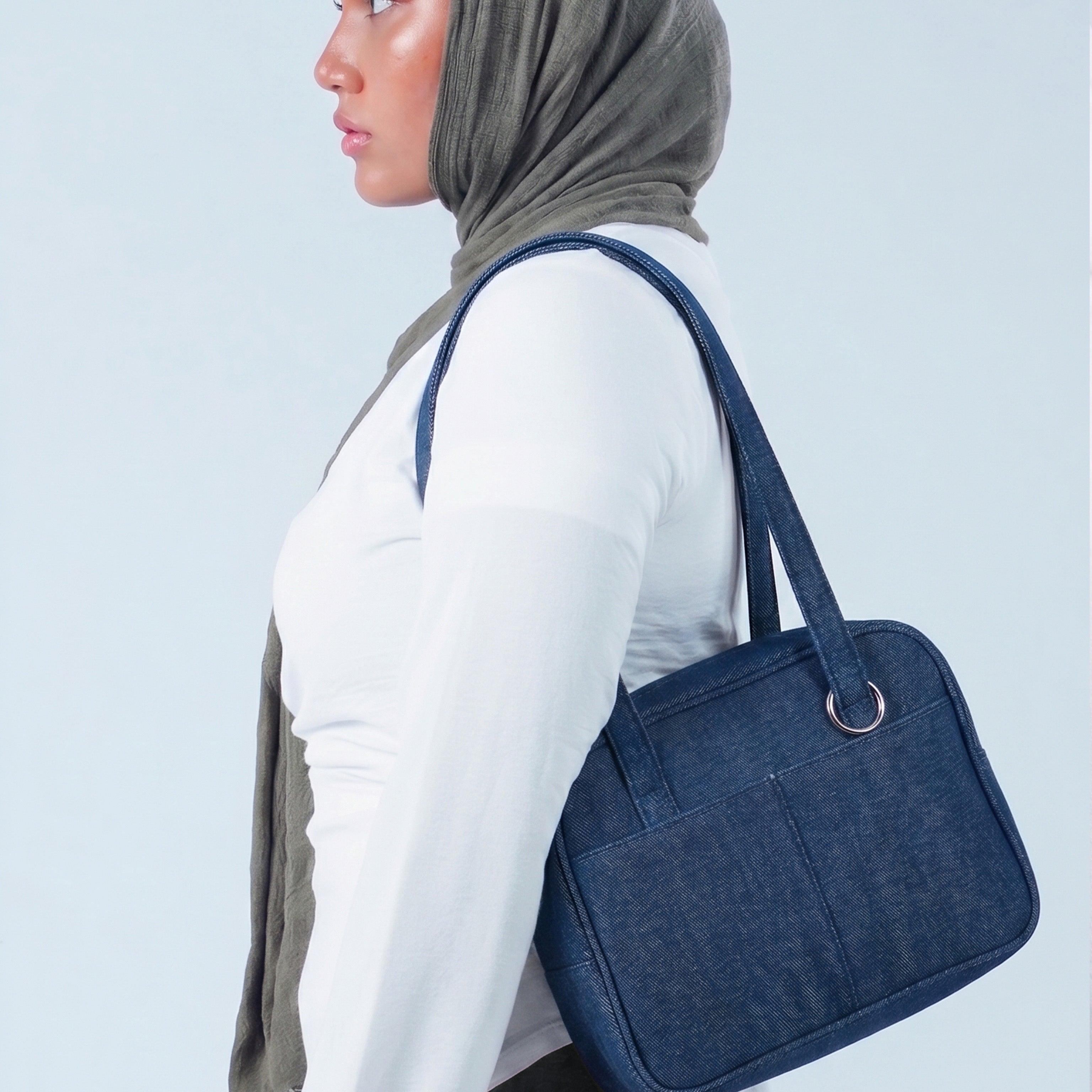 Denim Shoulder Bag