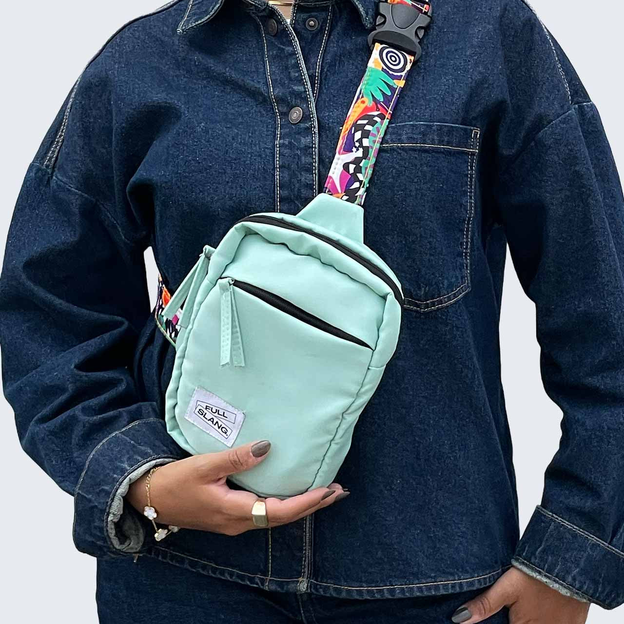 Fresh mint Crossbag