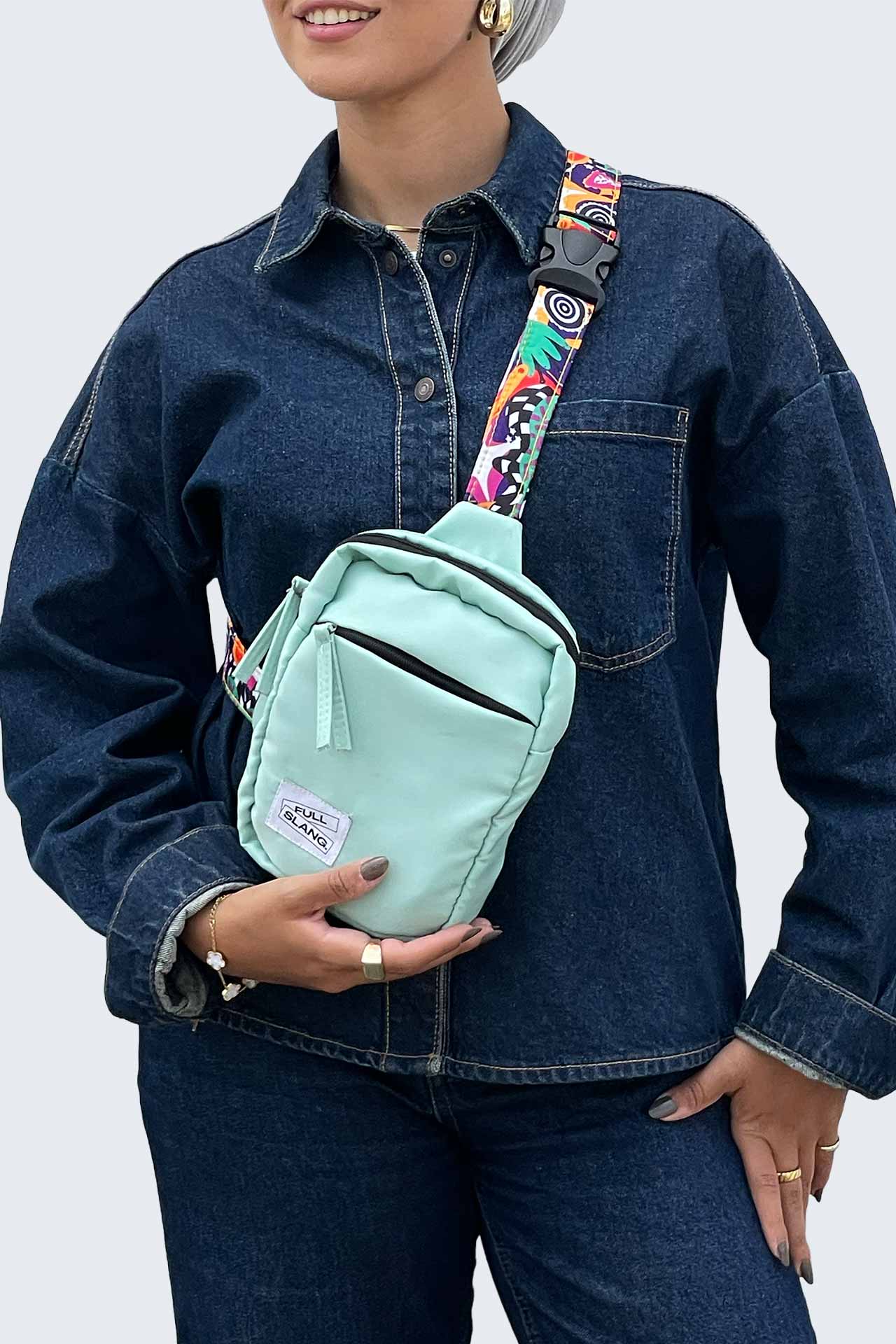 Fresh mint Crossbag