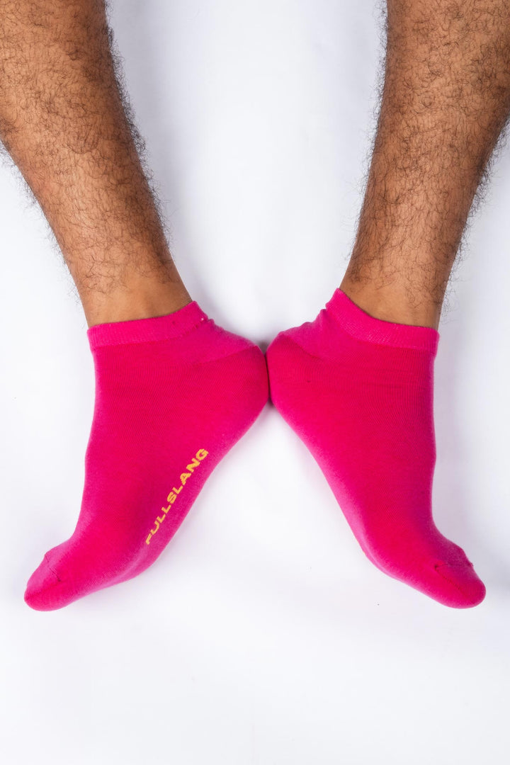 Fuchsia Ankle Socks