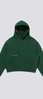 Green Plain Hoodie