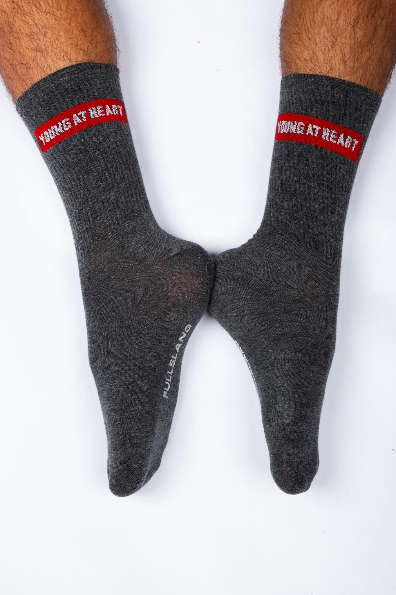 Young At Heart Crew Socks
