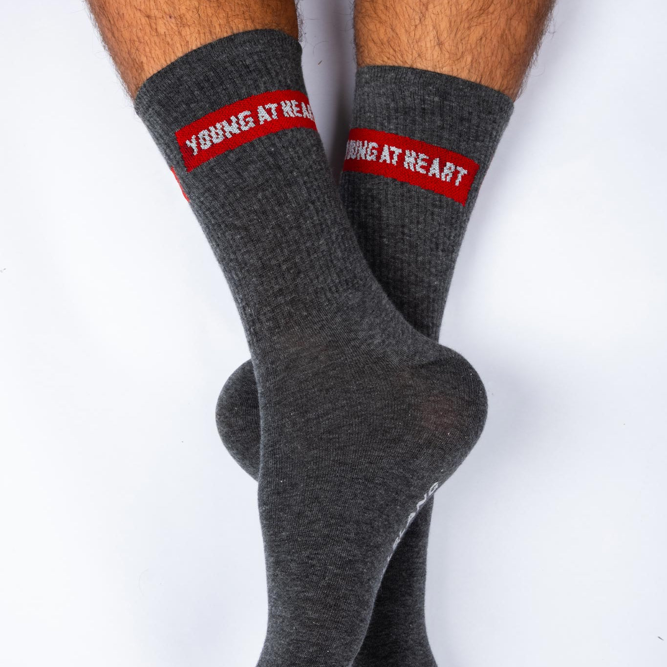 Young At Heart Crew Socks