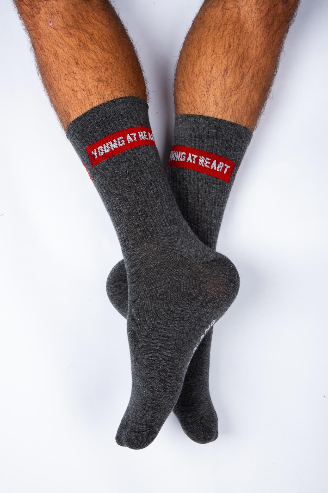 Young At Heart Crew Socks