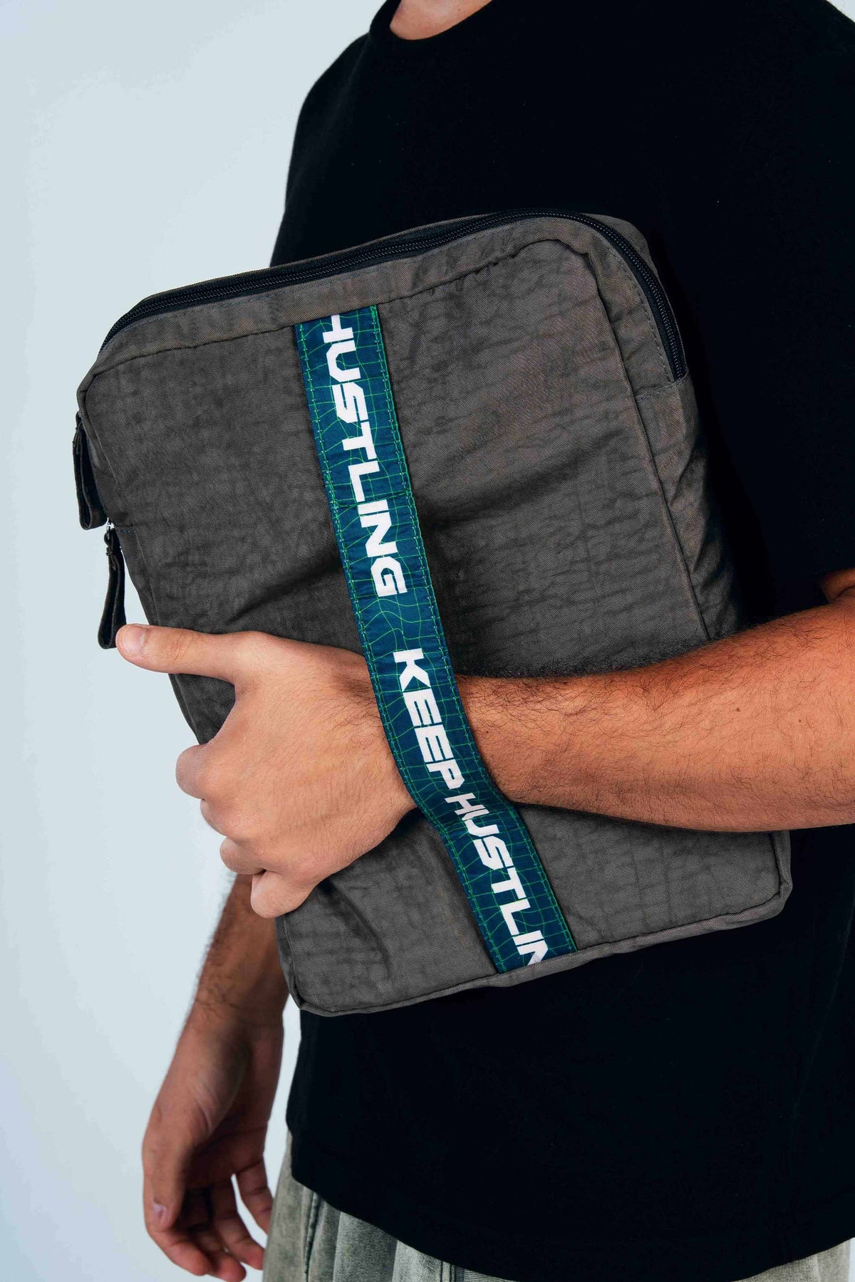 Hustler Laptop Sleeve in Brown