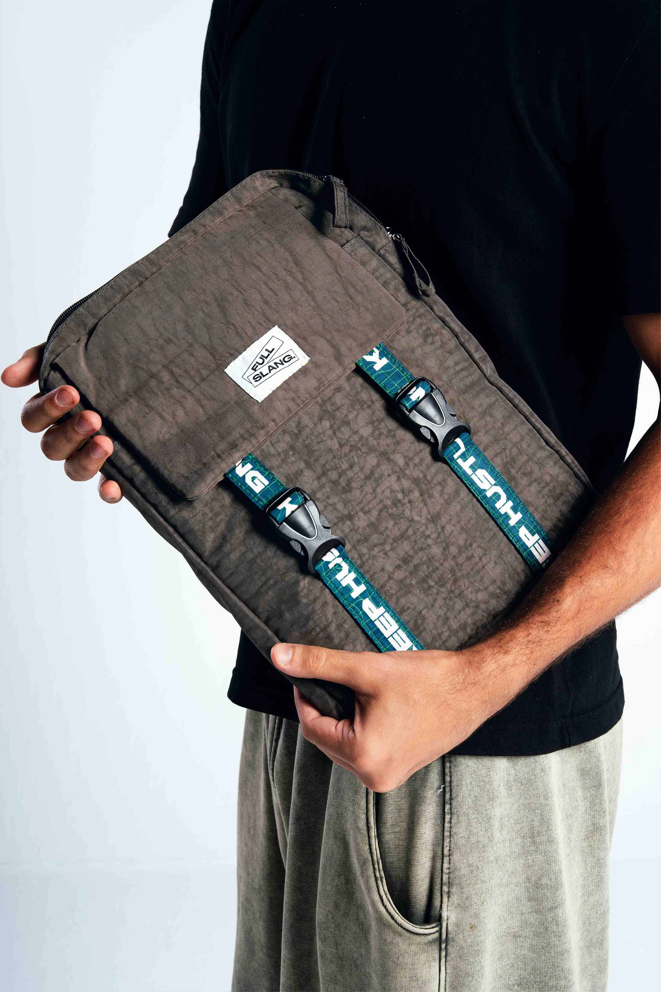 Hustler Laptop Sleeve in Brown