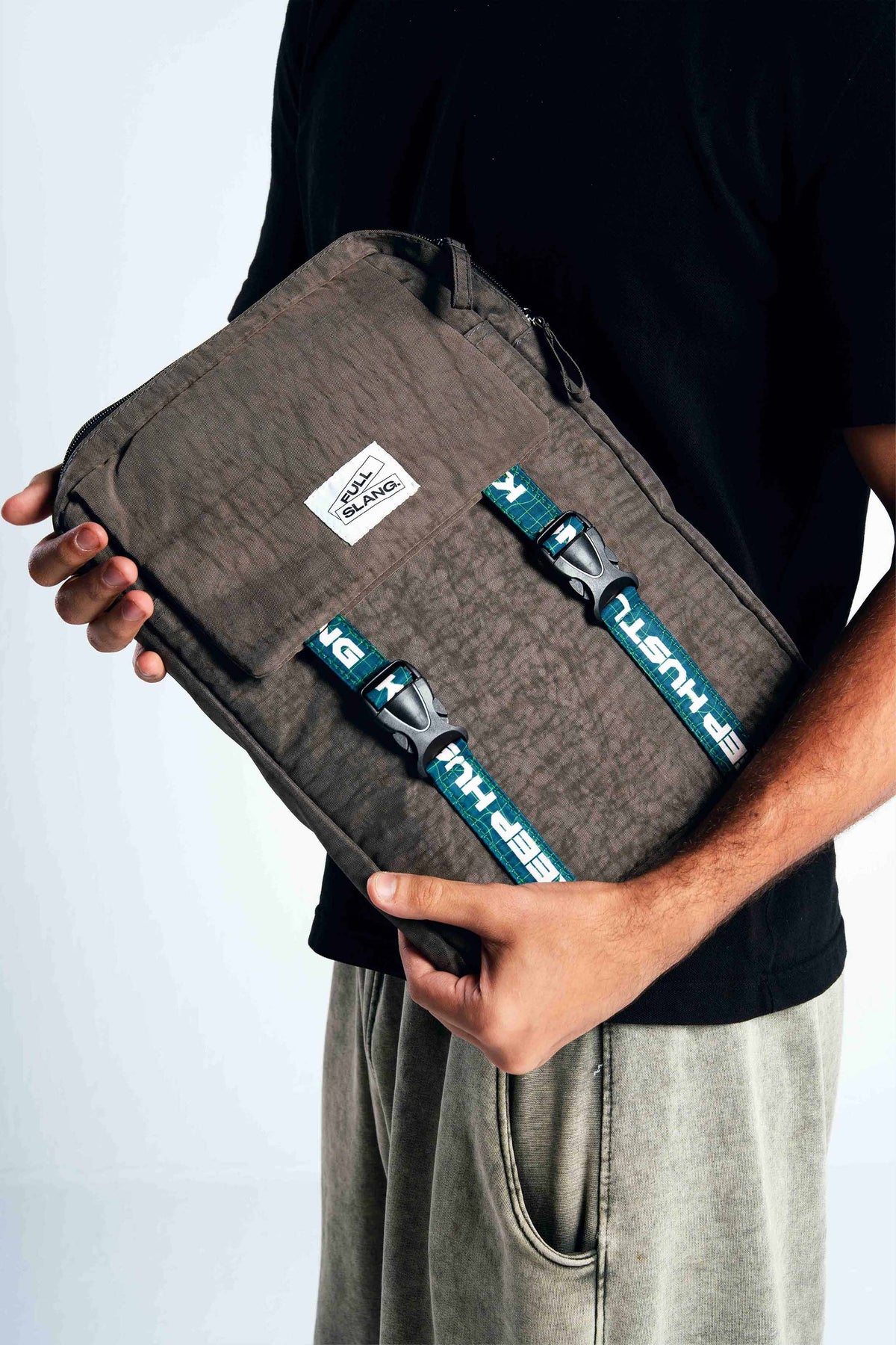 Hustler Laptop Sleeve in Brown