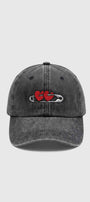 Heart Pinned Black Cap