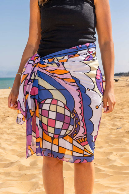 Lunar Portal Beach Coverup