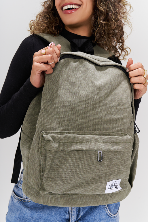 Olive Green Backpack fullslang