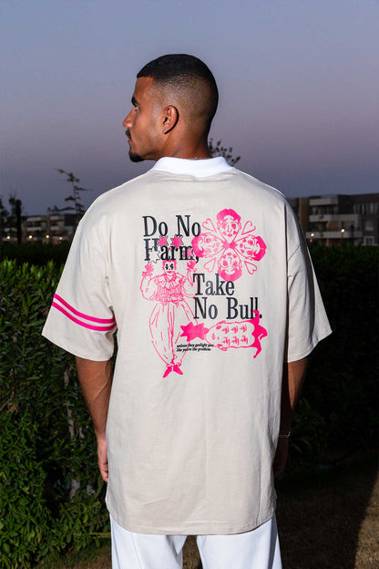 No Harm Printed Polo