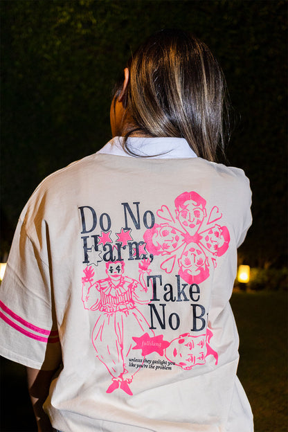 No Harm Printed Polo