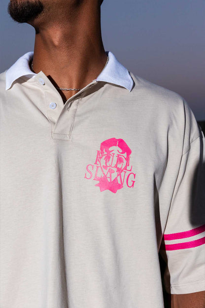 No Harm Printed Polo
