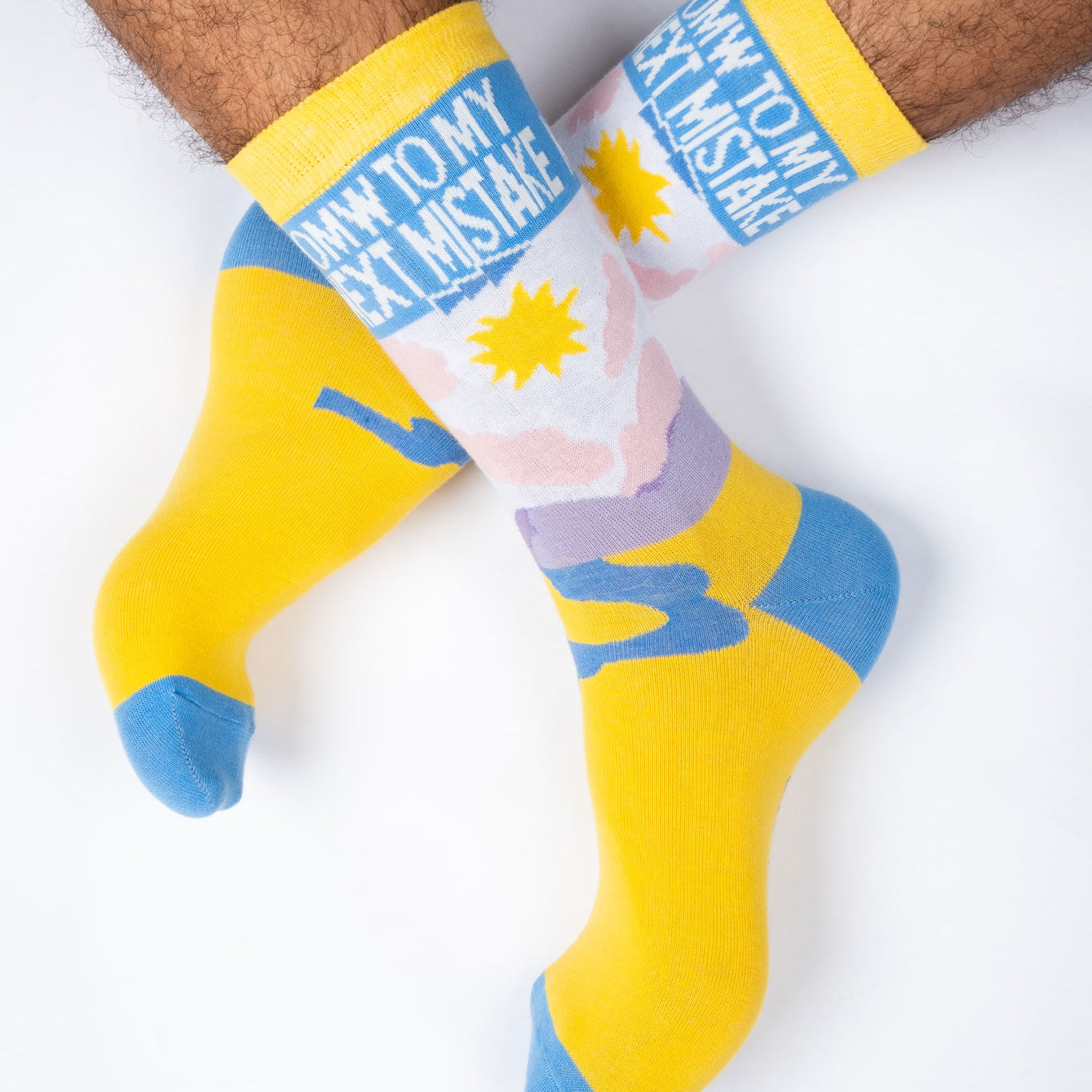 Next Mistake Crew Socks