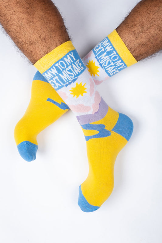 Next Mistake Crew Socks
