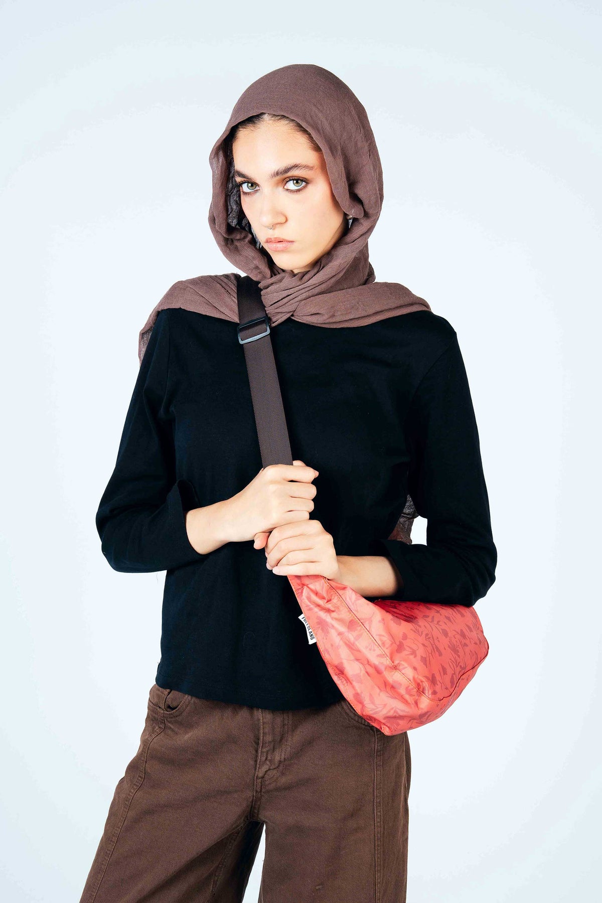 Rust Crescent Bag