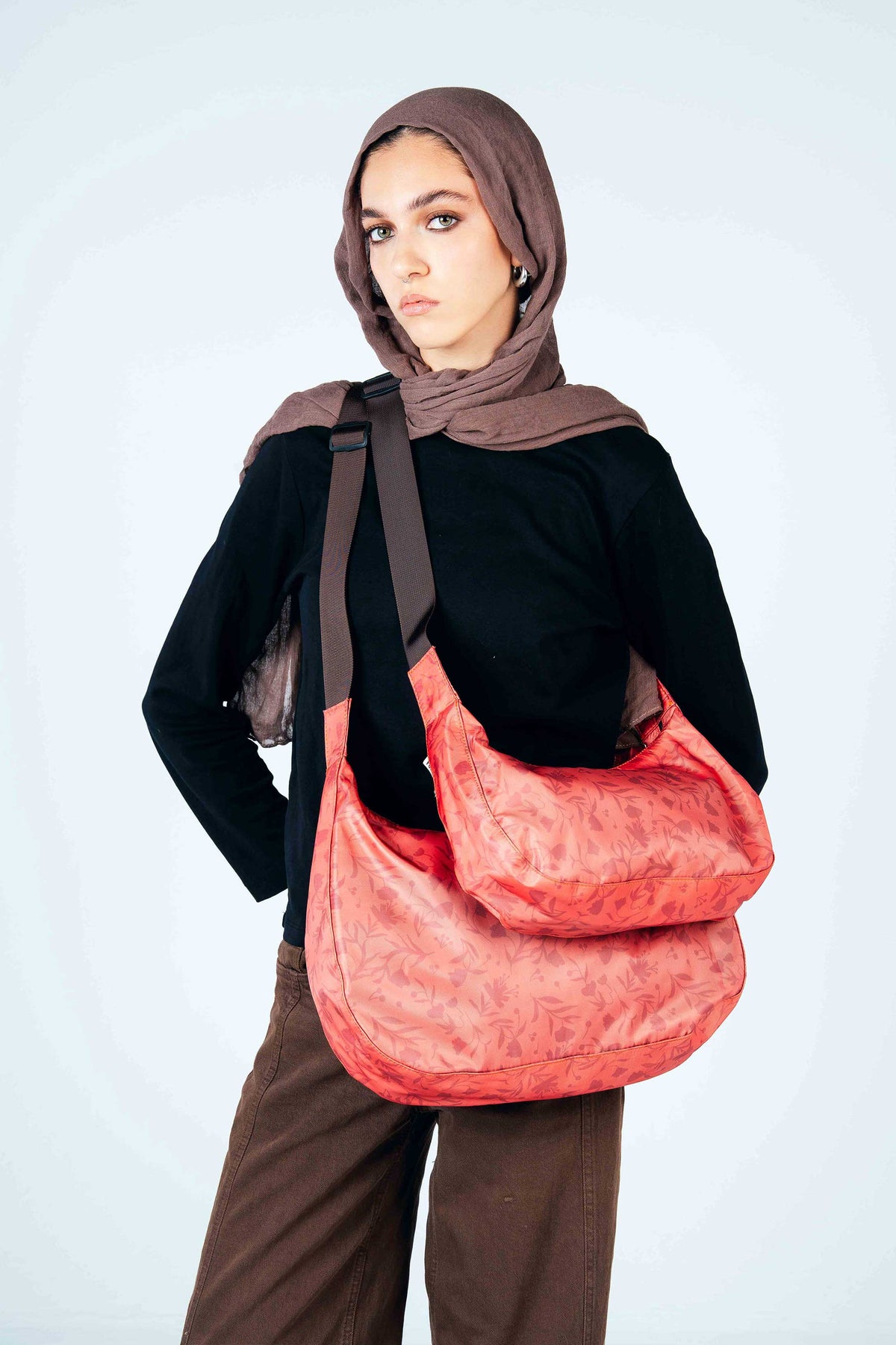 Rust Crescent Bag