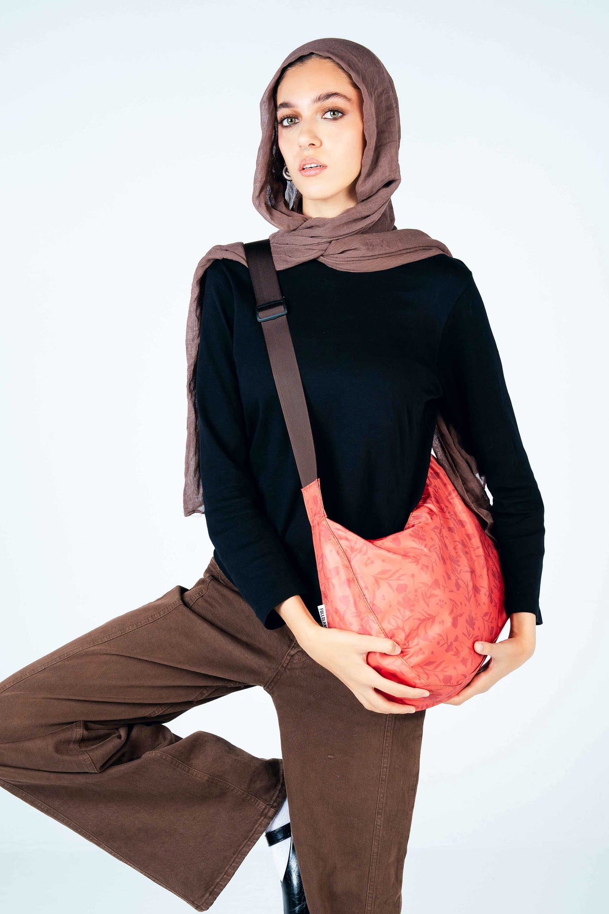 Rust Crescent Bag