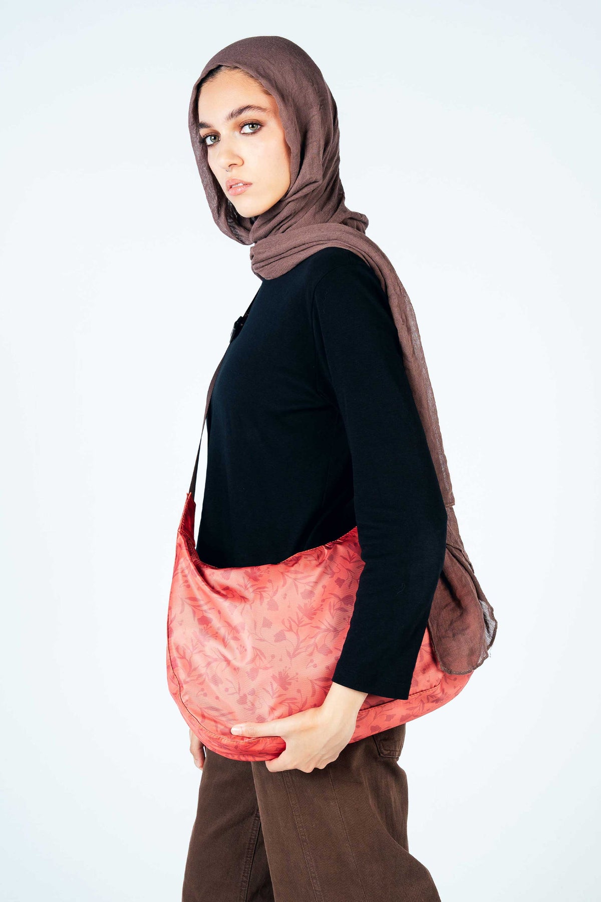 Rust Crescent Bag