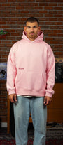 Pink Plain Hoodie