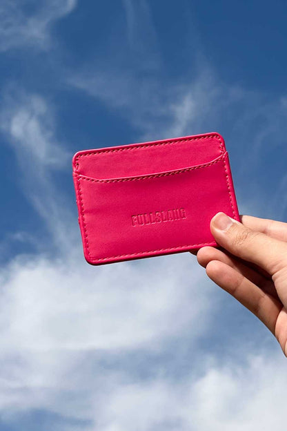 Deep Pink Cardholder