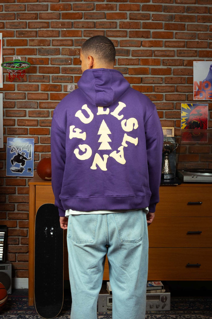 Core Hoodie In Purple