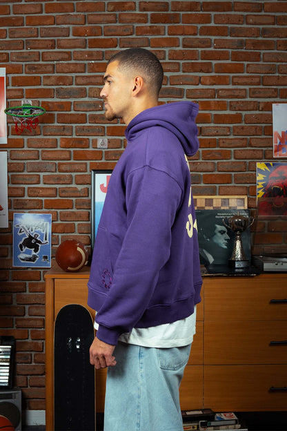 Core Hoodie In Purple