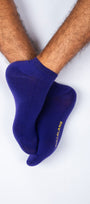Purple Ankle Socks