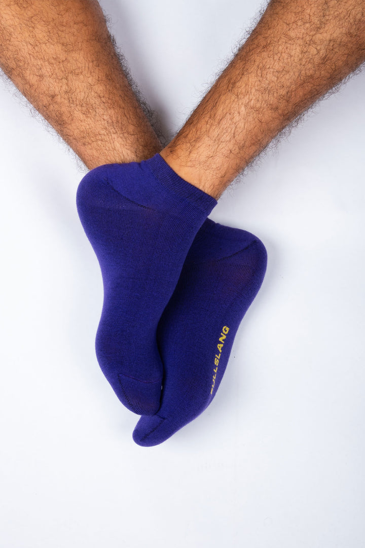 Purple Ankle Socks