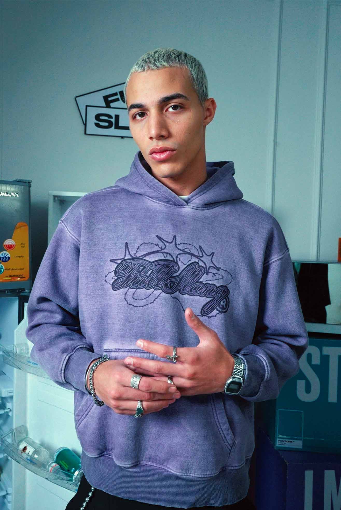 Violet Washed Hoodie