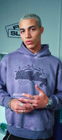 Violet Washed Hoodie