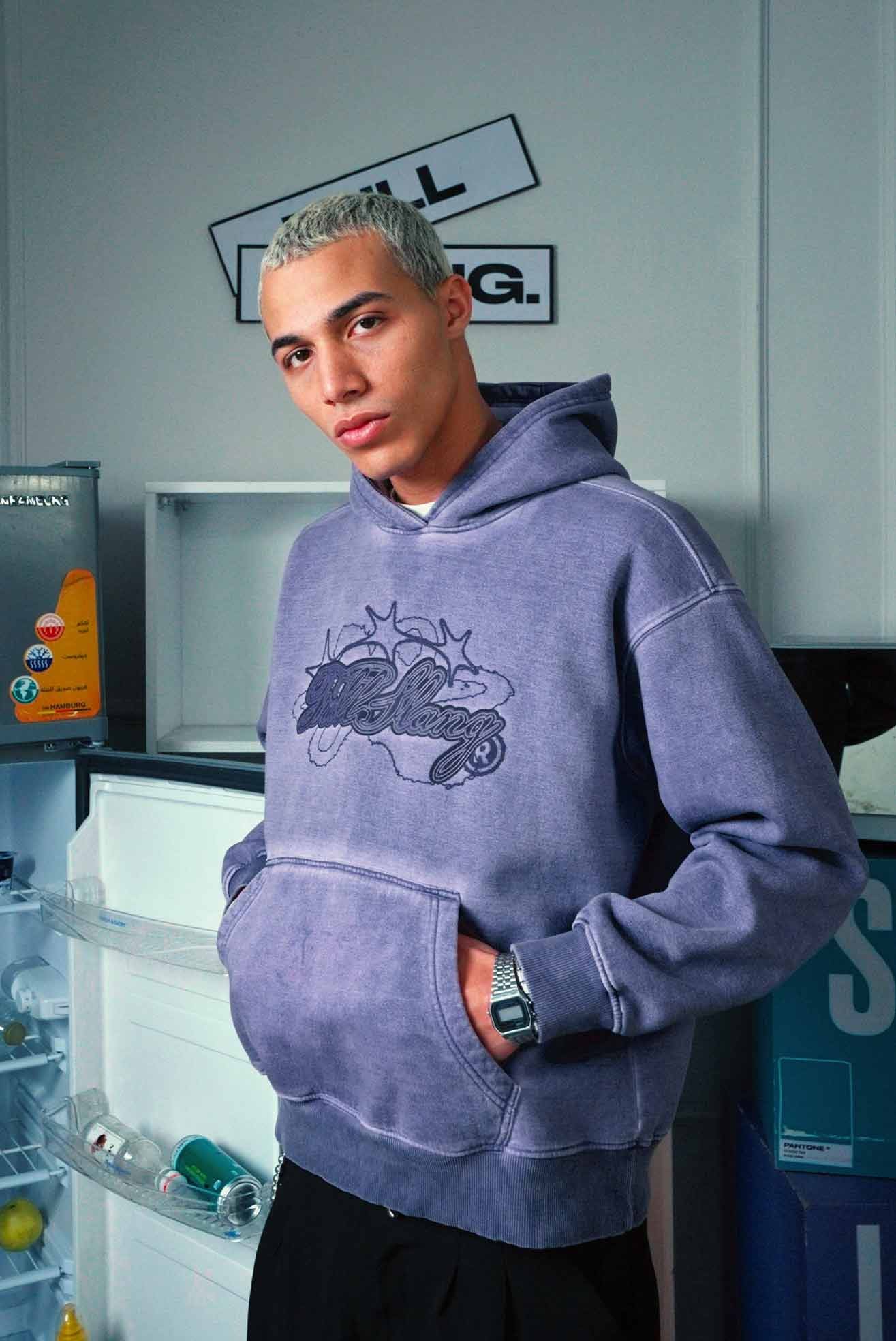 Violet Washed Hoodie