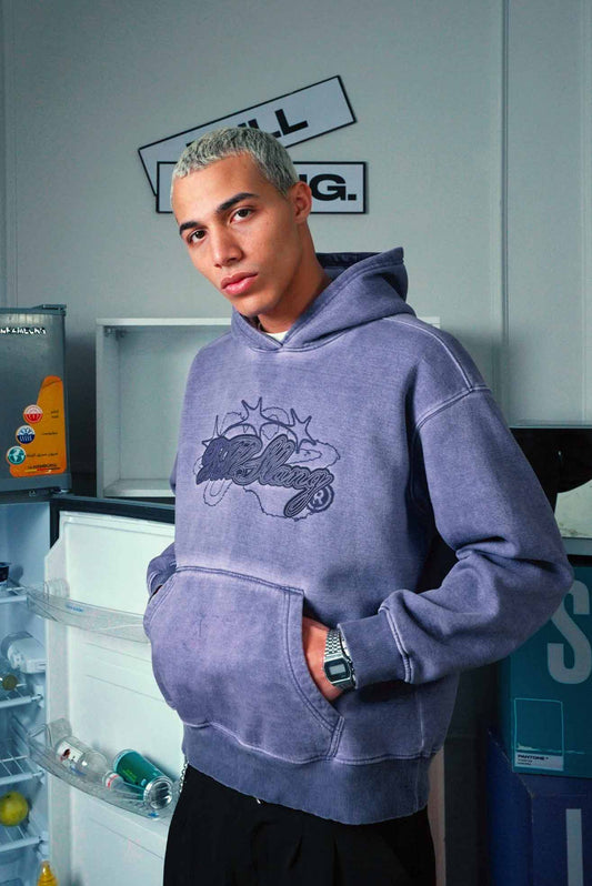 Violet Washed Hoodie