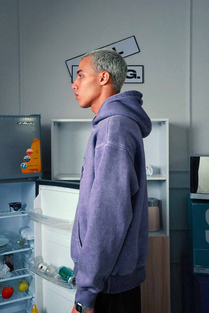 Violet Washed Hoodie