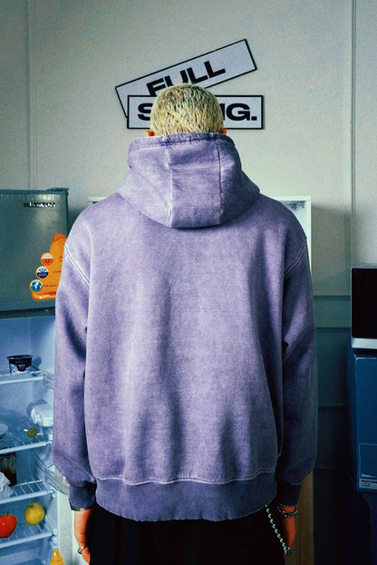 Violet Washed Hoodie