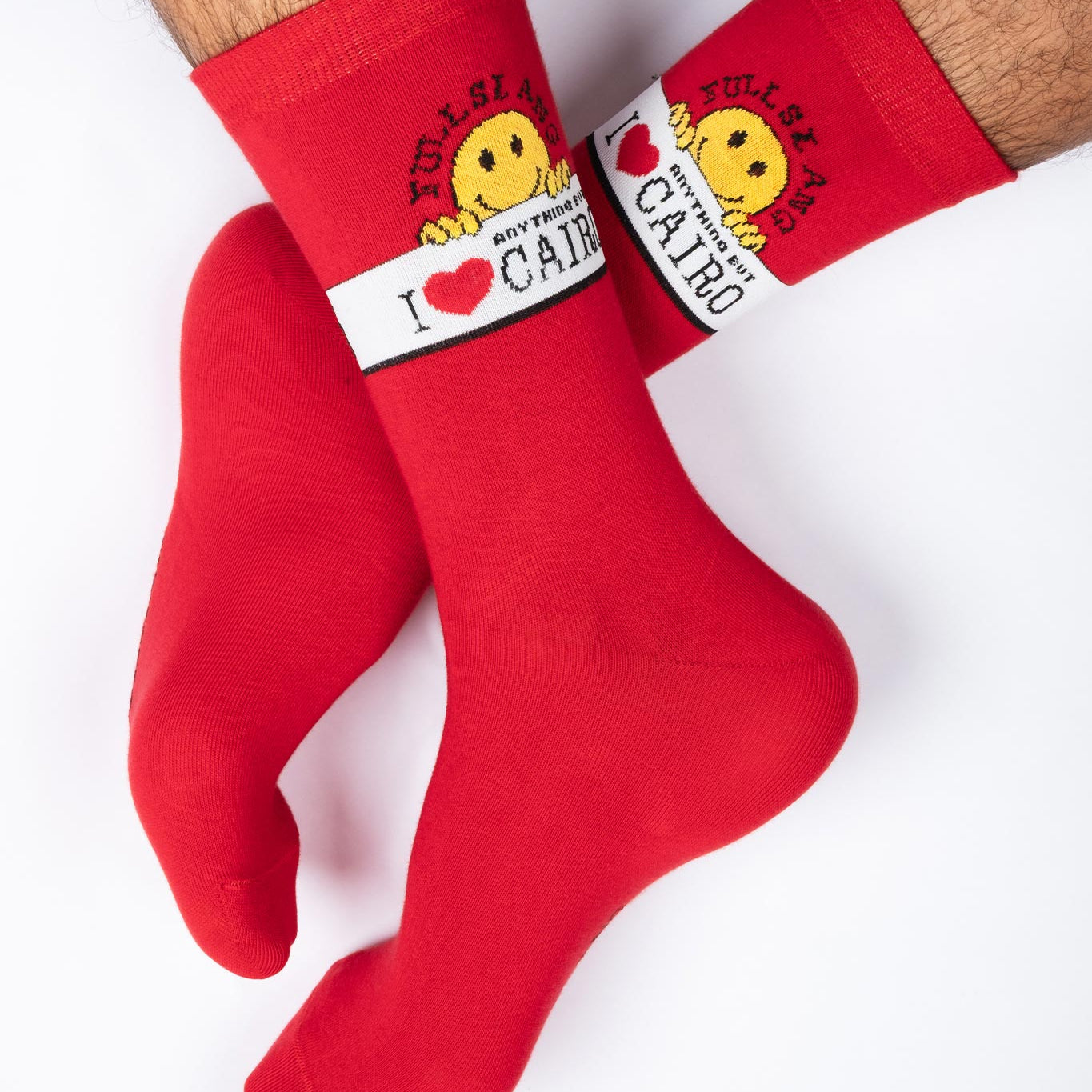 I <3 Cairo Crew Sock