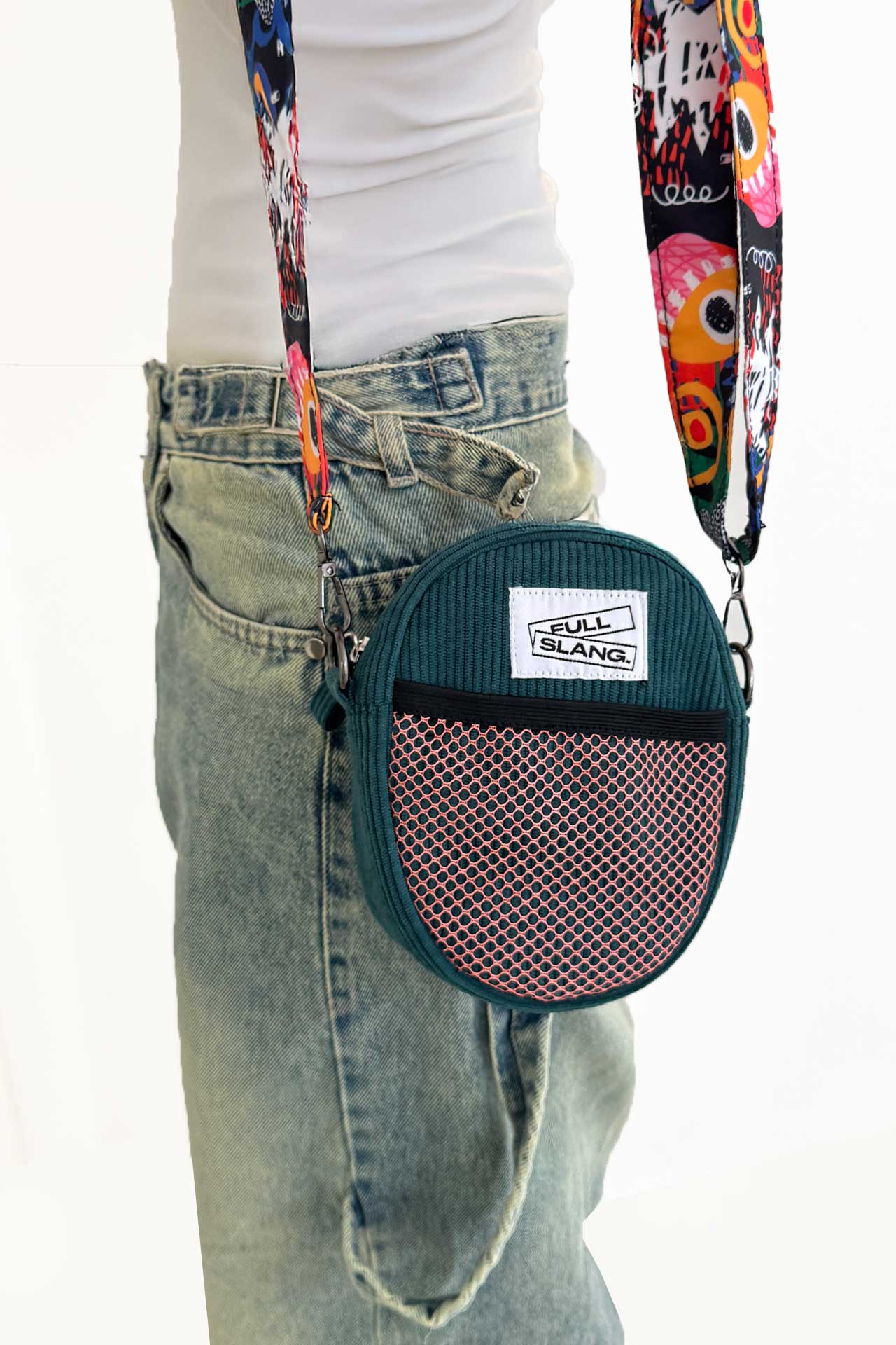 The Pine Green Teeny Bag