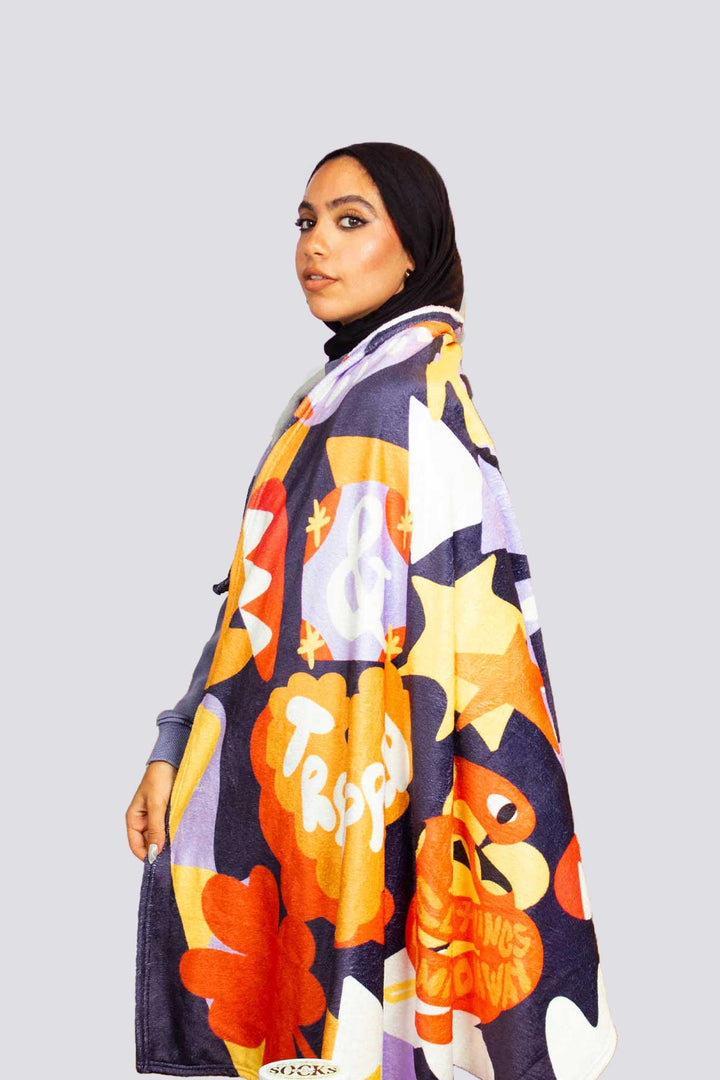 Wrapped & Trapped Blanket