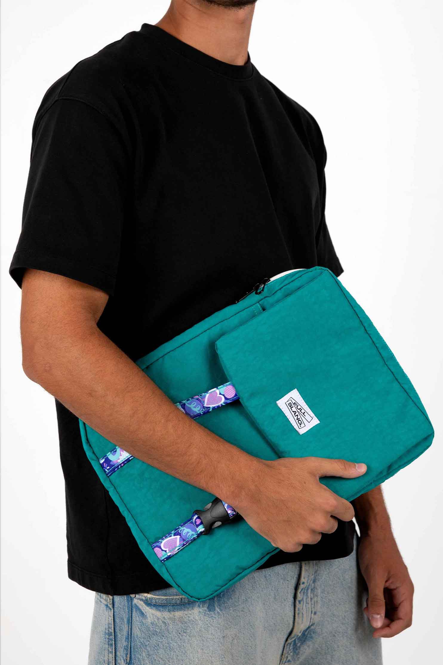 Gaze Laptop Sleeve in Turquoise