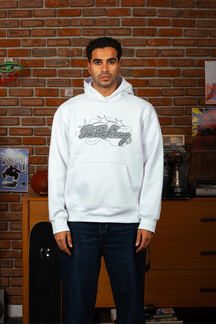 Signature Hoodie In White