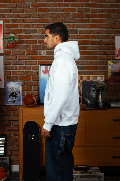 Signature Hoodie In White